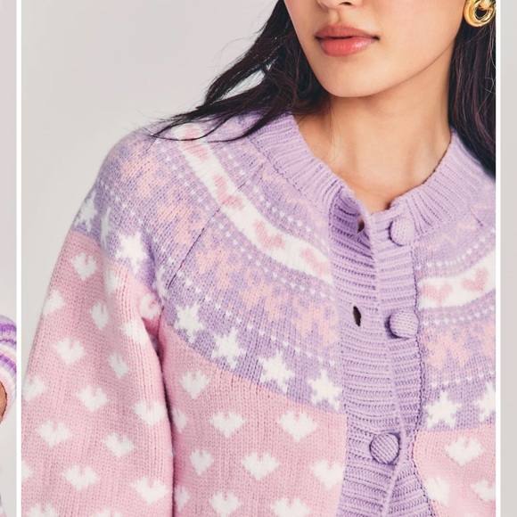 BRAND NEW LoveShackFancy Amalo Sweater XS $595 - Picture 4 of 9